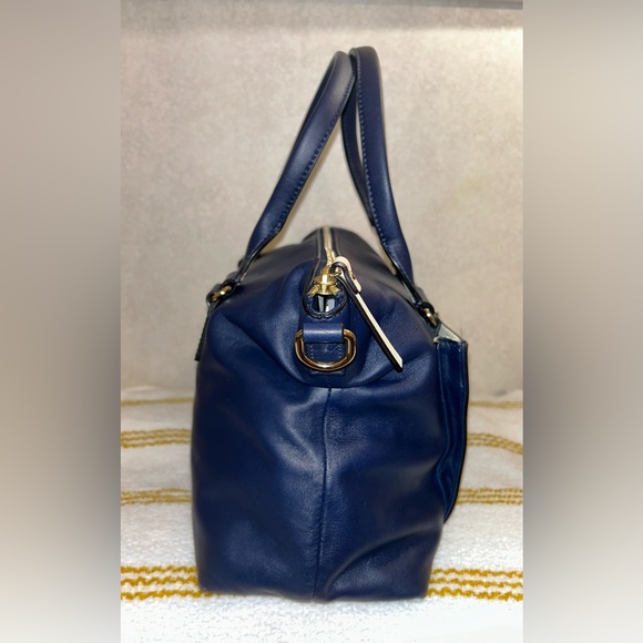 Kate Spade Hampton Road Janie Satchel Two-Tone Leather - Picture 4 of 12